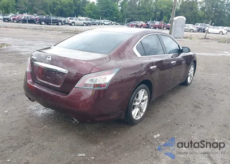 2014 Nissan Maxima 3.5 S z USA, uszkodzony, nr VIN 1N4AA5AP3EC433477